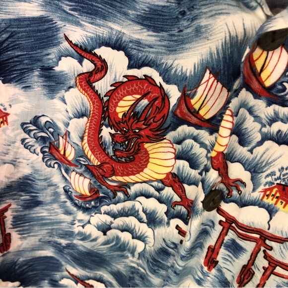 Ocean Current XL Casual Button Up Shirt - Picture 3 of 3